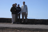 Kay, David, Laura, and Bill on the summit of Pu'u Ula'ula (10,023ft).