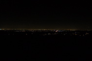South Bay at night from Mora Hill