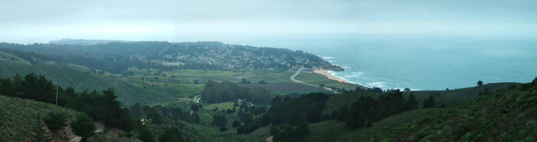 Panorama of Montara and Montara Beach