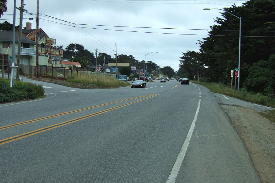 CA1 southbound through Montara