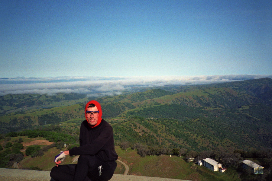 Bill on Mt. Hamilton.