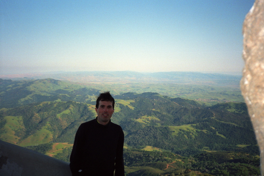 Bill on Mt. Diablo.