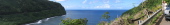 Panorama of Honomanu Bay.