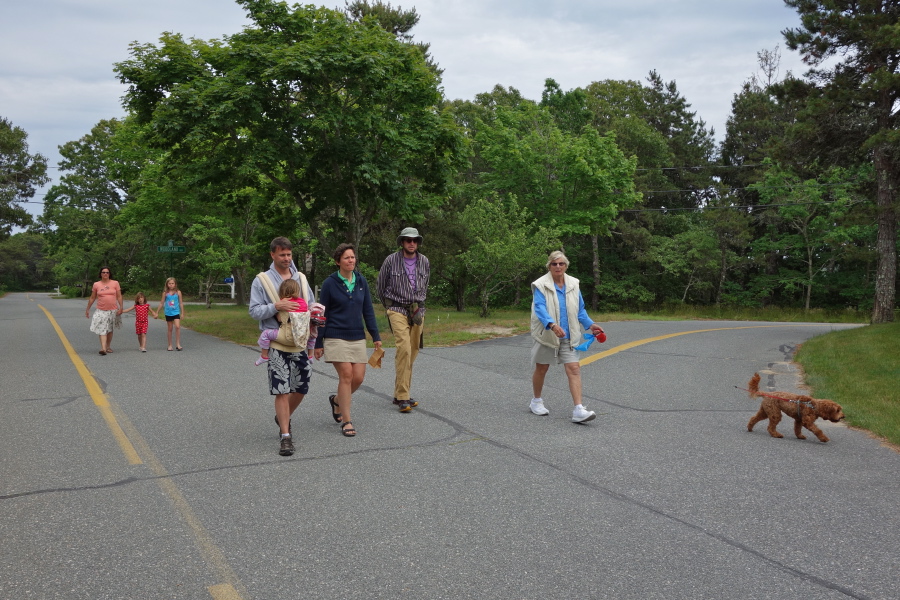 Walking down Seapine Road