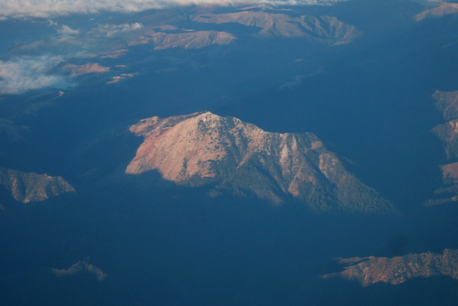 Sunrise over Pico Blanco (3709ft)