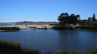 Schwan Lagoon and Twin Lakes Beach, Santa Cruz (30ft)