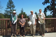 Frank, Stella, David, and Bill at the Observation Deck