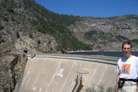 Bill at O'Shaughnessy Dam (2) (3850ft)