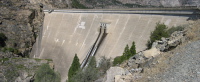 O'Shaughnessy Dam at Hetch Hetchy Reservoir (3813ft)
