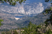 First view of Hetch Hetchy Reservoir (5040ft)