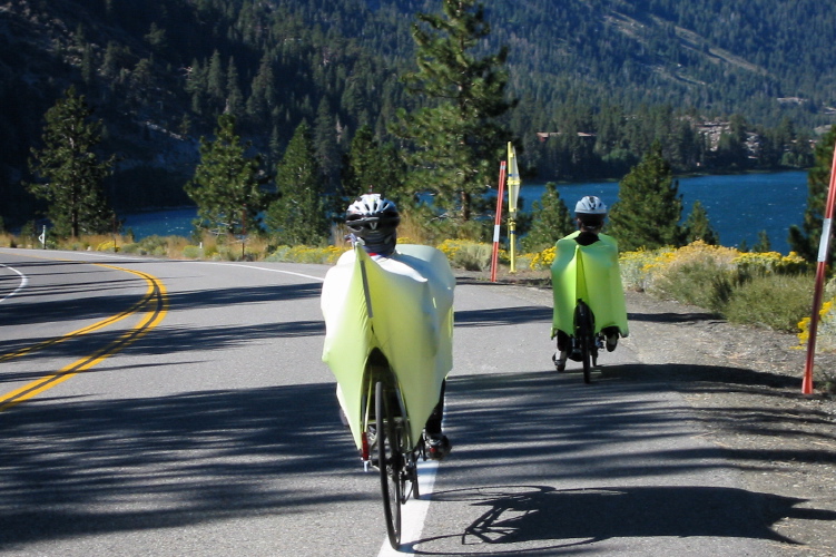 Ron Bobb (left) and Bill stop to enjoy the view again.  (7780ft)