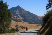 Santa Ana Mountain (3112ft) from Lone Tree Rd. (1250ft)