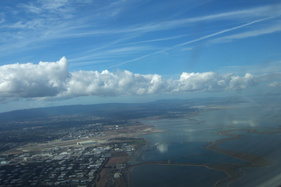 Moffett Field and San Francisco Bay