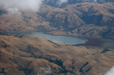 Southern end of Calaveras Reservoir