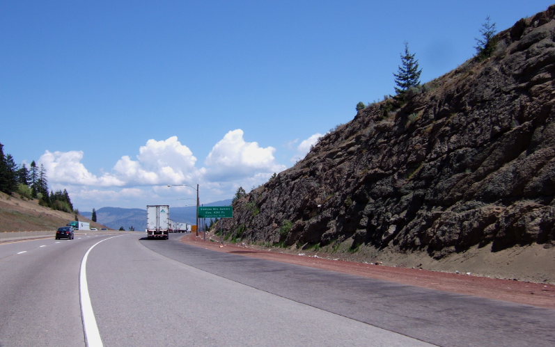 Crossing Siskiyou Summit.