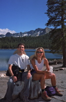 Bill and Laura at Horseshoe Lake