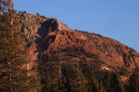 The Nose at the end of Sherwin Crest.