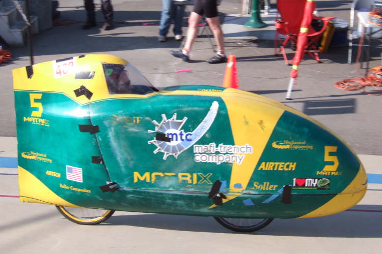 Cal Poly streamliner.