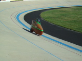 Movie: 30 Minute Race: Going 'round the track.
