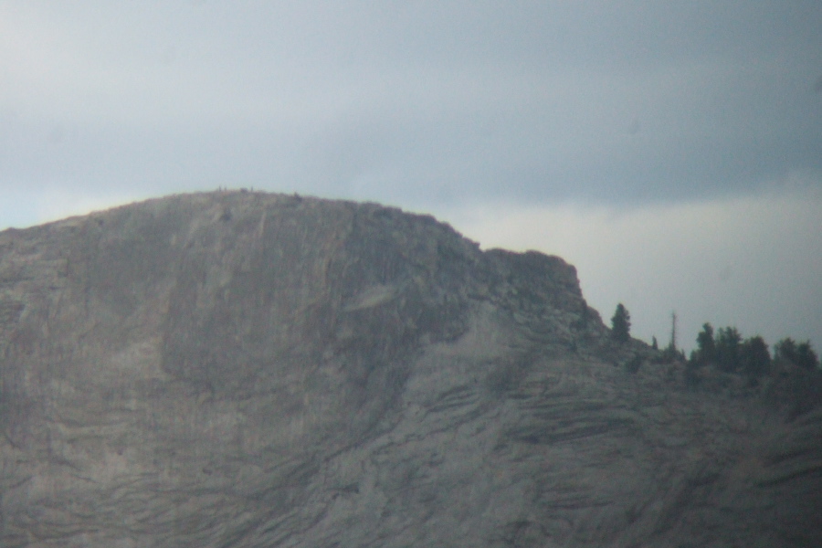 Hikers on Clouds Rest