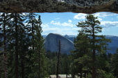Half Dome as seen through Indian Arch