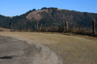 Skyline Ridge (2541ft) from Alpine Rd. (1790ft)