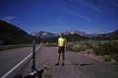 Bill at June Lake Junction on the way out