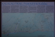 Kalalau Trail map