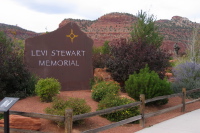 Memorial for the family of the Kanab's founder.