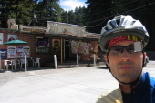 Bill at the Mountain Store, Pool Rd. and CA9. (540ft)