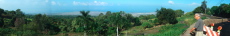 Panorama of Kailua-Kona from Old Mamalahoa Highway (HI180)