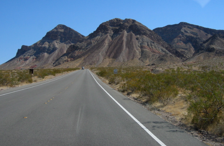 Northshore Rd. near the Summit, Lake Mead.