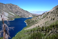 Lake Sabrina from the south end.