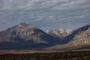 Mount Tom (left) and the peaks at the head of Pine Creek