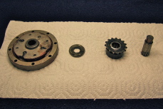 Lashout planetary gearbox assembly disassembled