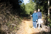 Kay and Bill on Last Chance trail