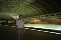 Bill in a DC Metro station