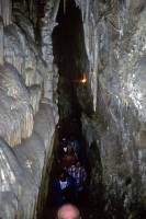 Tour group in the Lehman Cave