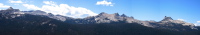 Cathedral Range Panorama from Lembert Dome