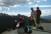 Group photo on Lembert Dome (9450ft).