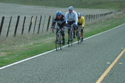 Team Don Chapin heads north through Peachtree Valley.