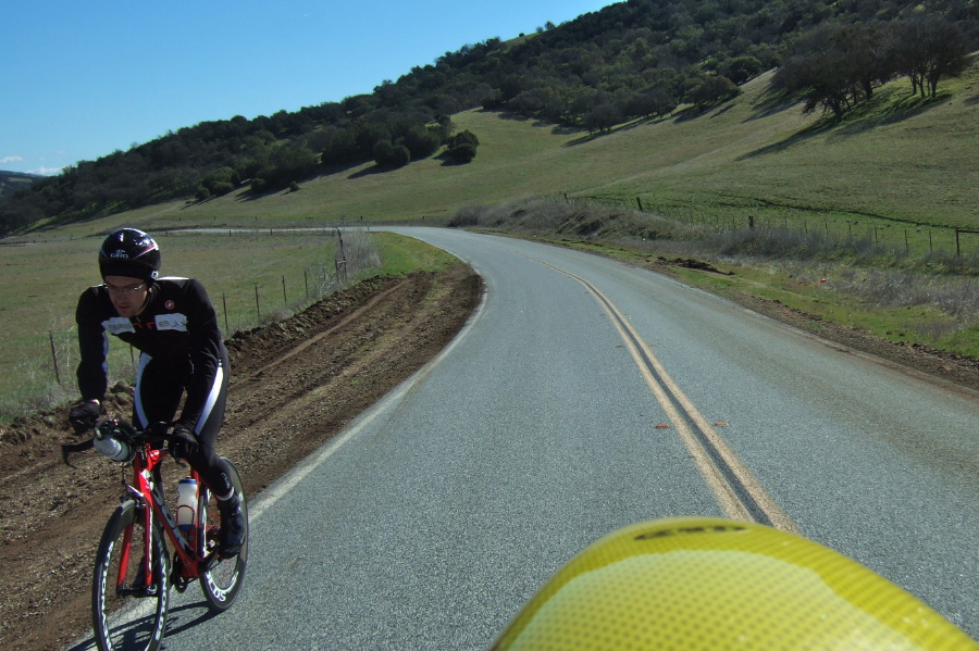 Nico Sallembien descends through Little Rabbit Valley.