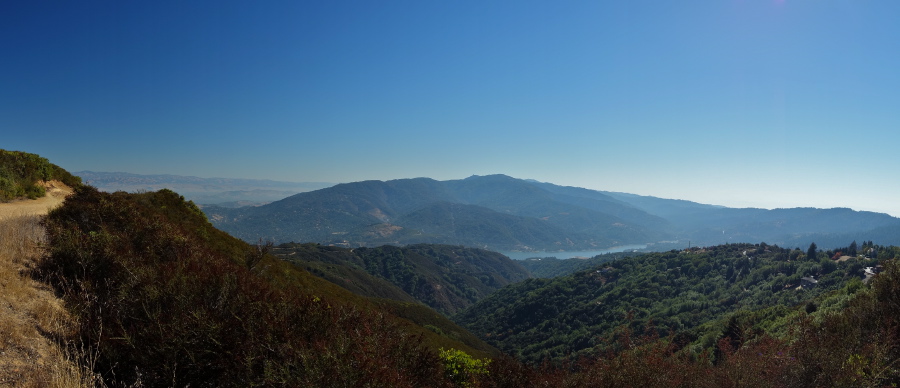 View from top of Aquino Trail