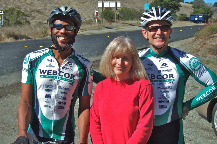 James Porter, Christine Holmes, and Peter Tapscott