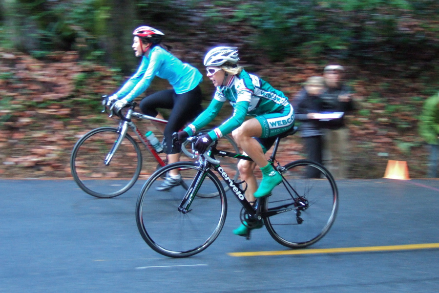 Jamie Yang and Mary Ellen Allen (foregorund)