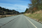 Continuing north on Cloverdale Road