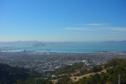 Middle San Francisco Bay from Grizzly Peak Blvd.