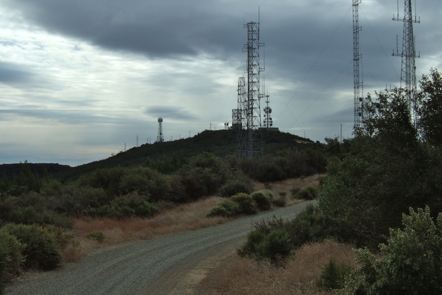 The summit of Mt. Vaca (2819ft) is within sight.