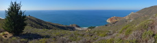 Grey Whale Cove from Old San Pedro Mountain Road