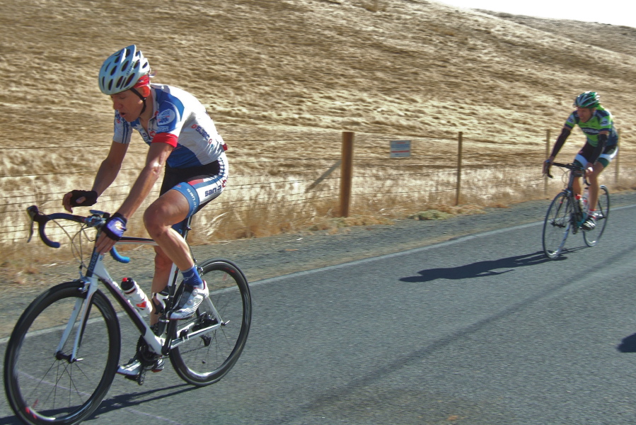 Alexander Komlik (front) and Steve Fielding